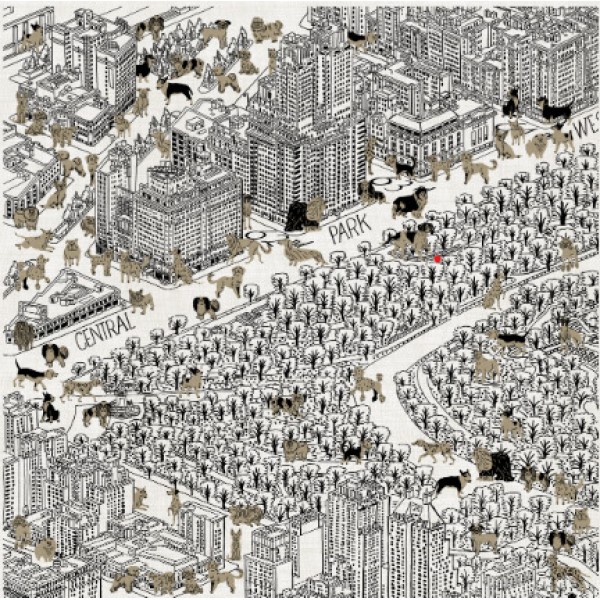 Inoui Editions vilnos skara CENTRAL PARK WHITE